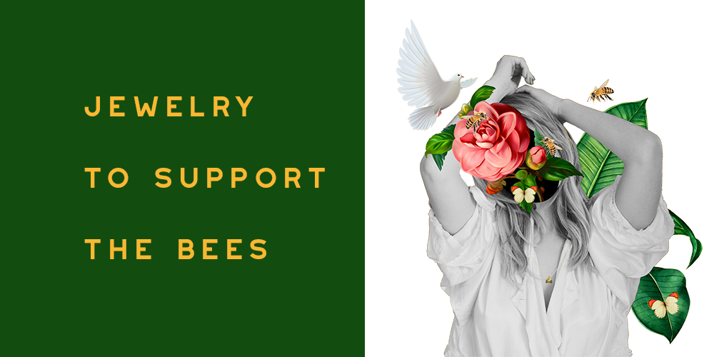 bee necklace