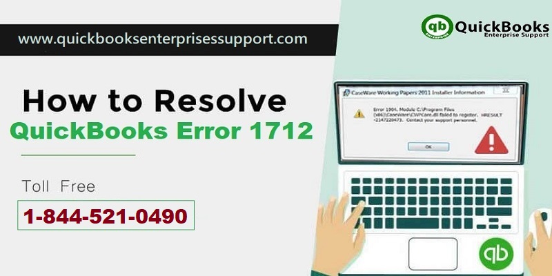 Fix QuickBooks Error Code 1712 (When Installing Software)