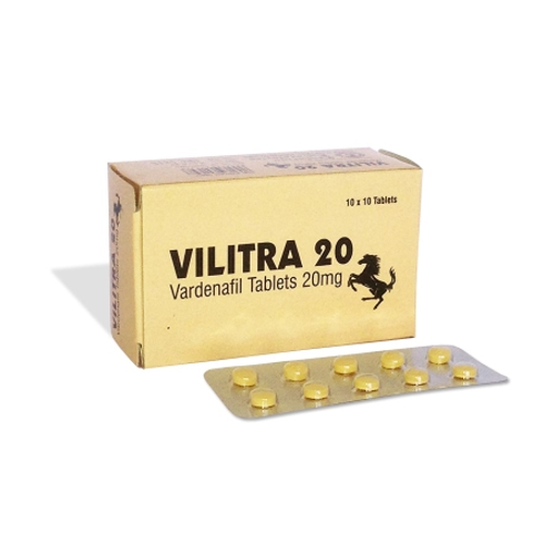 Vilitra 20: Buy Vilitra 20 Mg Tablets Online at Best Price | Mediscap