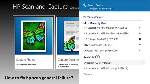 How to fix hp scan general failure? | HP Customer Service