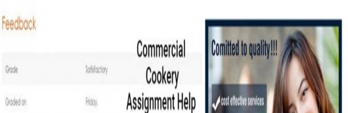 Commercial Cookery Assignment Help Cover Image