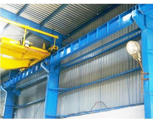 Crane Steel Structures - Steel Building With Overhead Crane