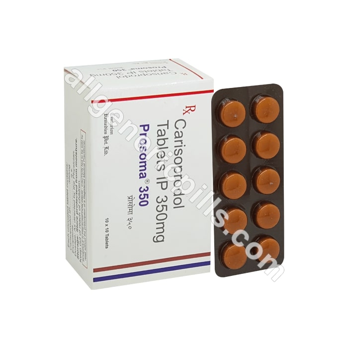 Buy Prosoma 350 mg Online in USA Generic Store |【 10% OFF 】