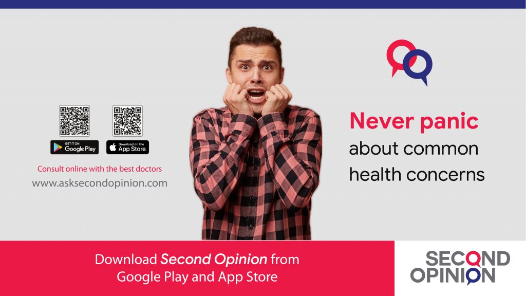 Never panic for the common health problems - Download Second Opinion