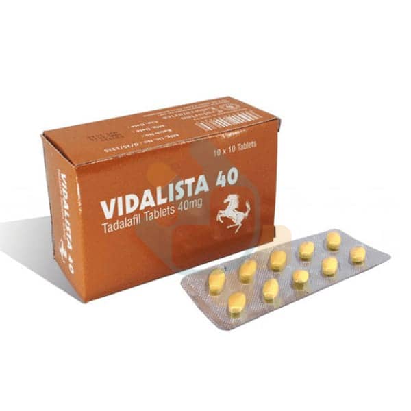 Vidalista 40mg : Tadalafil 40mg | Reviews | Price | Uses | Side effects