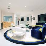 Living room ideas blue couch Profile Picture