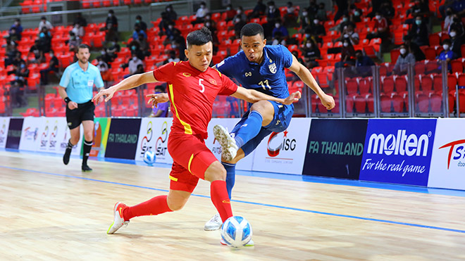 ĐT Futsal Việt Nam vẫn chưa hết ám ảnh Thái Lan - Tin Tức Bóng Đá