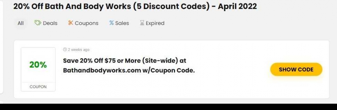 bath and body works coupons Cover Image