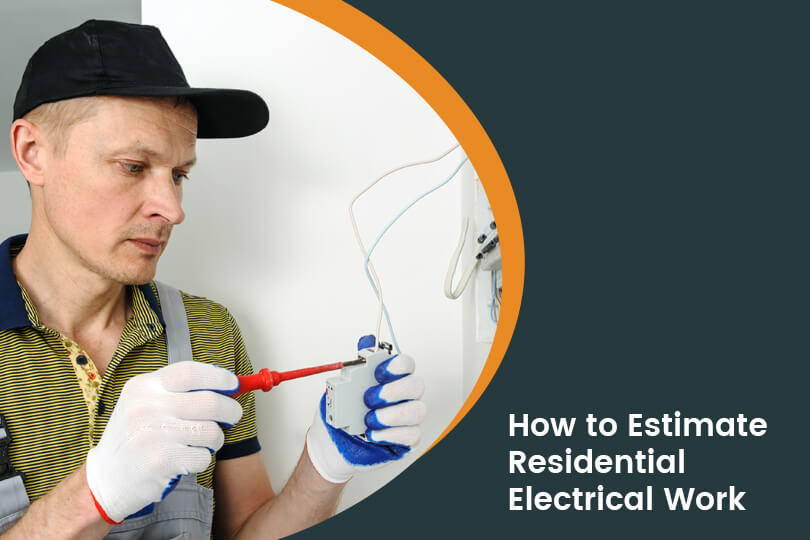 how to estimate residential electrical work