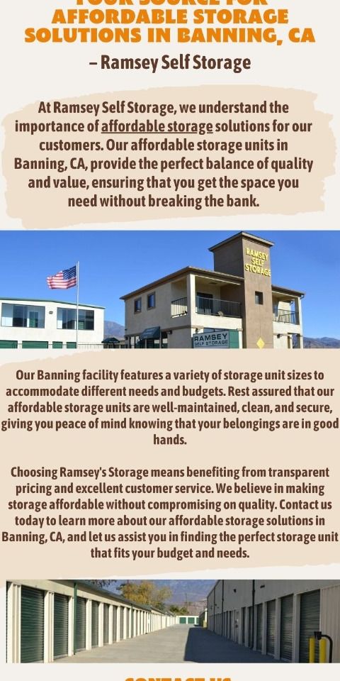 Pin on RAMSEY SELF STORAGE