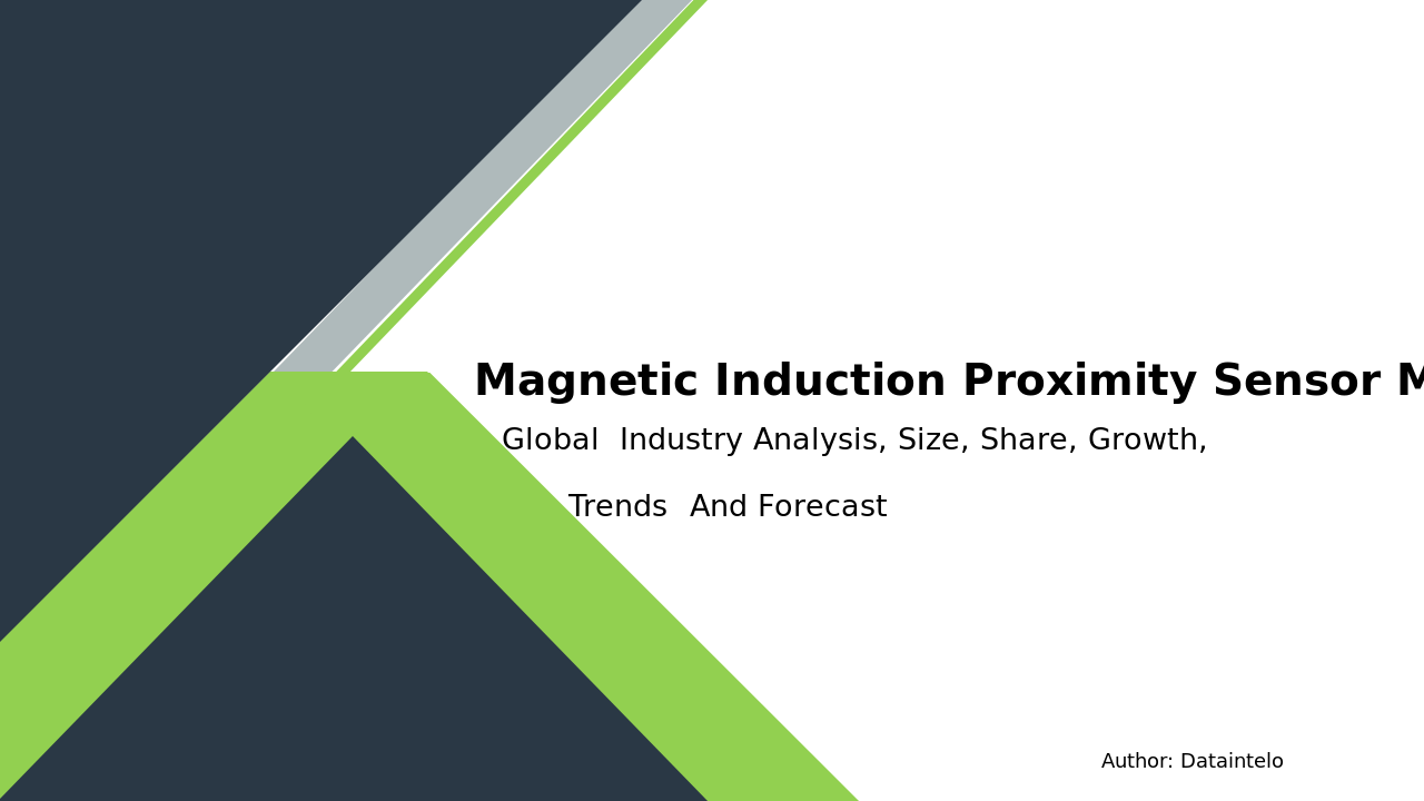 Request For Sample of Magnetic Induction Proximity Sensor Market Research Report 2032