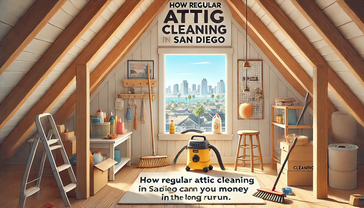 How Regular Attic Cleaning in San Diego Can Save You Money in the Long Run | by My Insulation Guy | Oct, 2024 | Medium