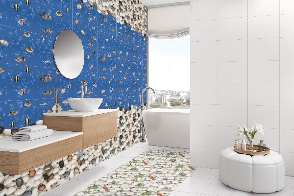 Blue Bathroom Tile Design to Transform Your Space