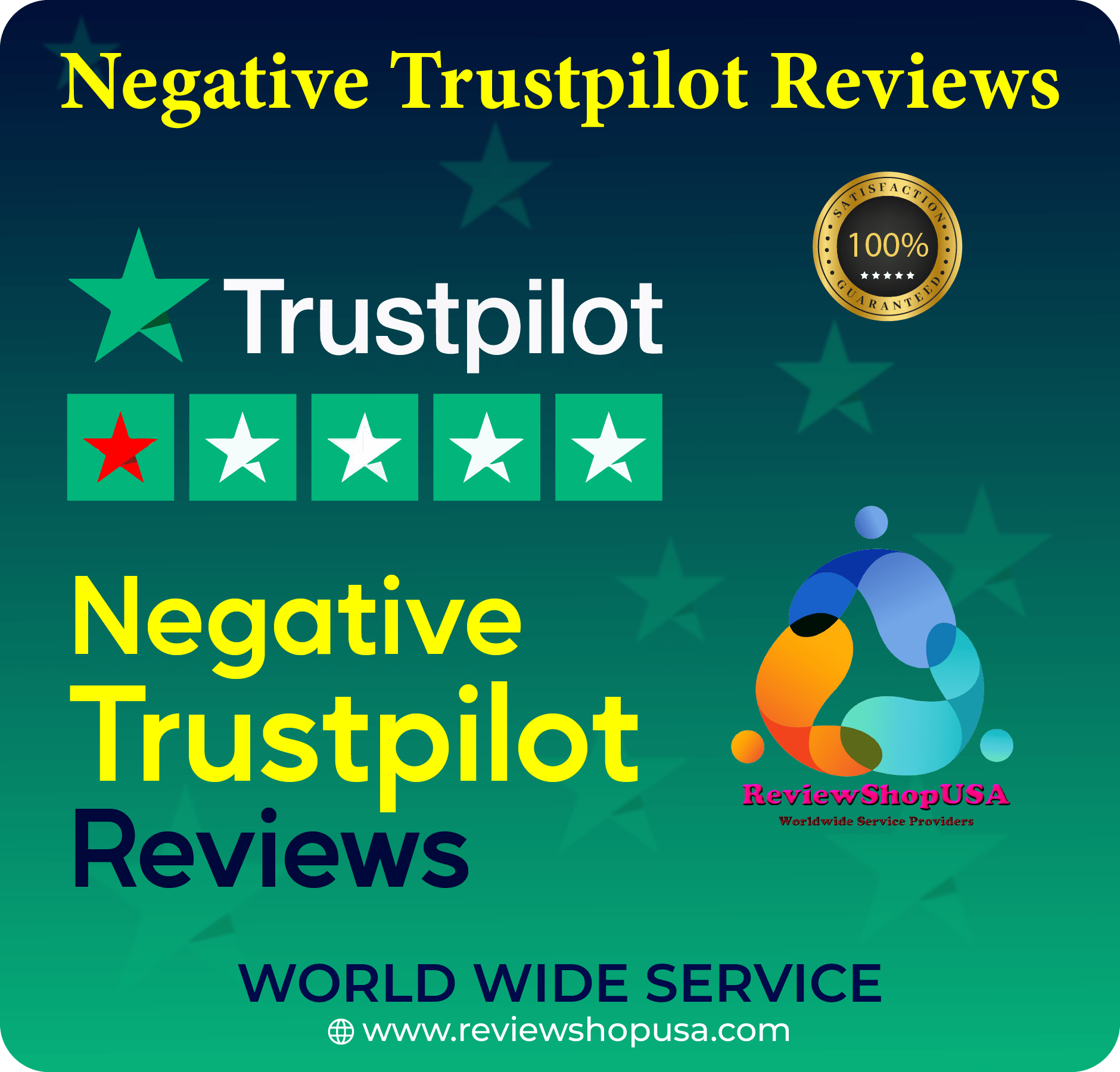 Buy Negative Trustpilot Reviews - ReviewShopUSA