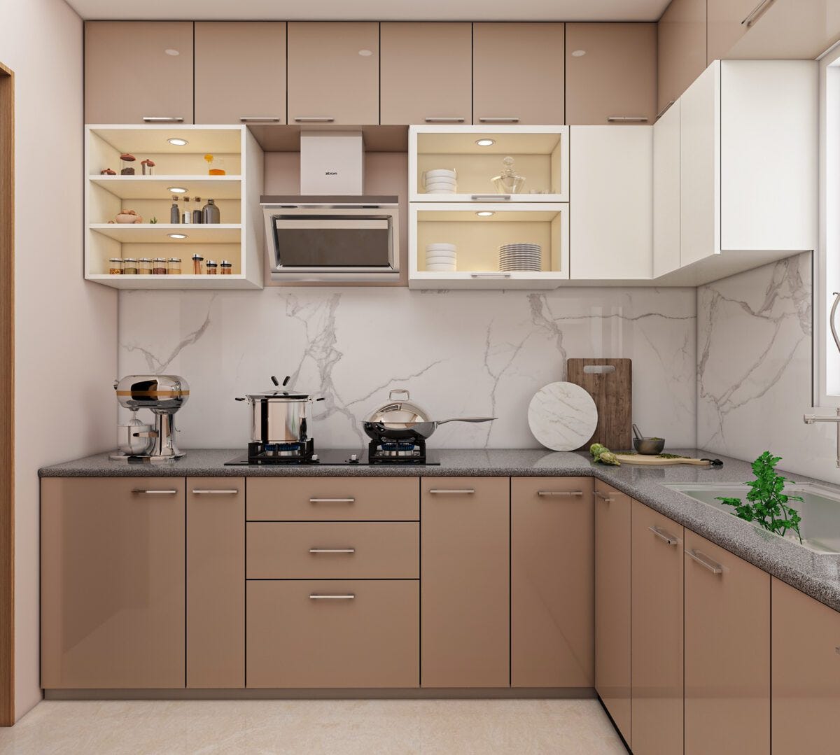 Types of Modular Kitchen, Best Builders in Chennai, l Live Homes