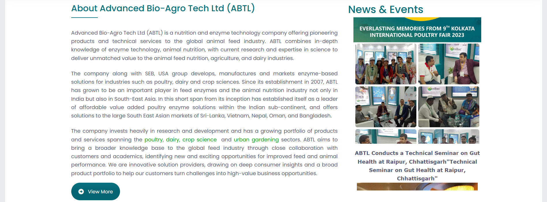 Advanced Bio Agro Tech LTD Cover Image