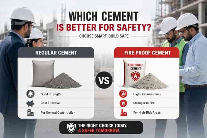 Fire Proof Cement vs Regular Cement: Which Is Safer?